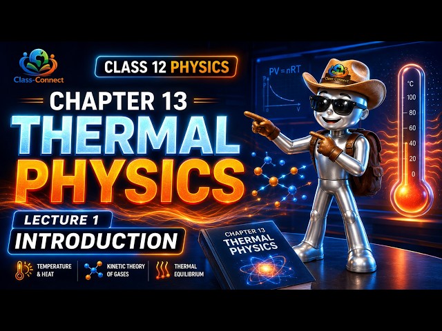 Lecture 1 | Thermal Physics Introduction | Class 12 Physics Chapter 13 | #physics