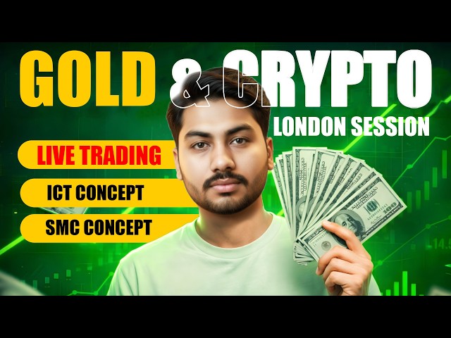 Forex & Crypto Live Trading | ICT , SMC Live Analysis| Trading Session #104 | ALI FX OFFICIAL