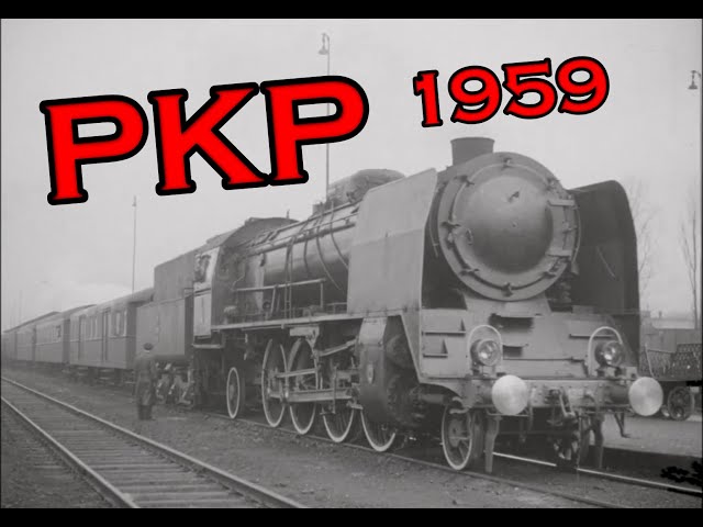 "Obsługa parowozu podczas jazdy" (1959 r.) /CAŁY FILM/
