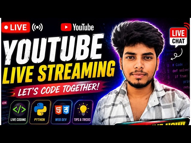 🔴 Live Coding Session | Code With AI