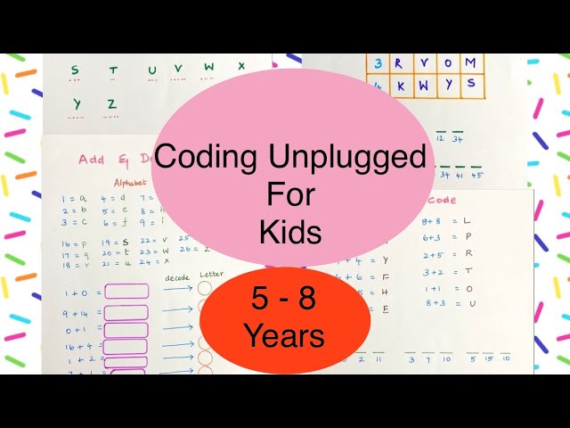 Coding Unplugged For Kids | Coding & Decoding Inspired Activities | Coding Decoding | FREE PRINTABLE