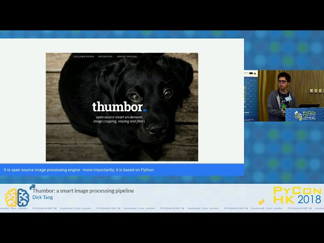 Thumbor: a smart image processing pipeline | PyConHK 2018