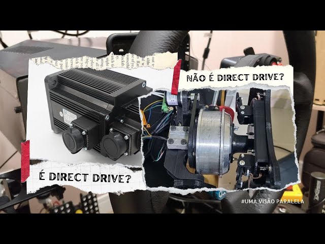 DIY volante caseiro HOVERBOARD, motor é um direct drive ou não?