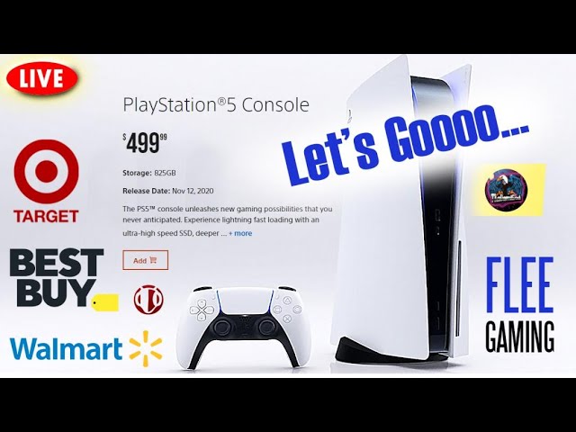 Walmart, Target, and Newegg restocking tonight!! buying ps5/xbox