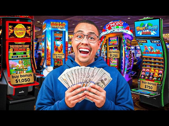 I Bought EVERY Slot Machine Bonus in the Casino