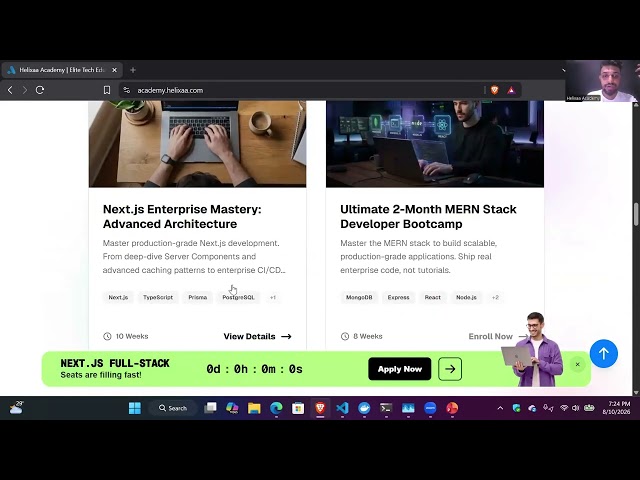 Next.js Full-Stack Bootcamp #01 | HTML & CSS Fundamentals for Beginners | Helixaa Academy