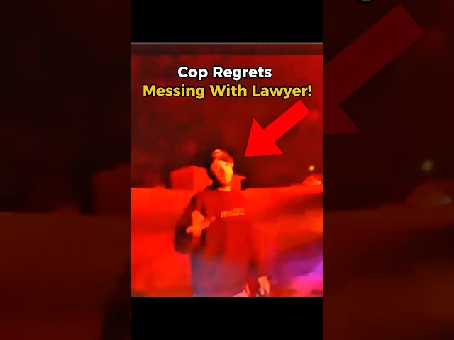 Tyrant Cop Mess With An Attorney 🤯😱