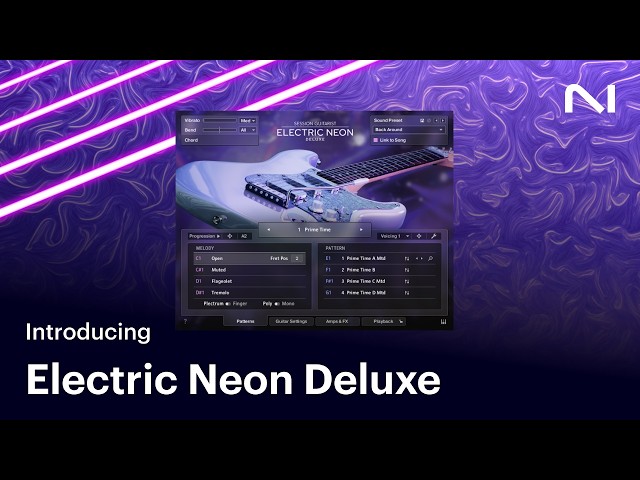 Introducing Electric Neon Deluxe – pop and EDM guitar | Native Instruments