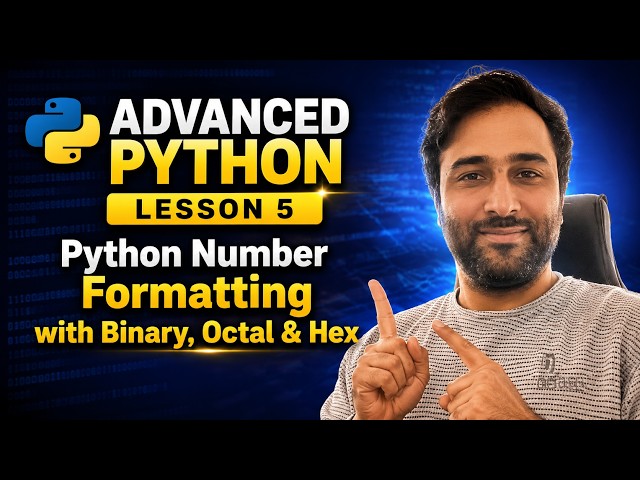 Python Number Formatting with Binary, Octal & Hex