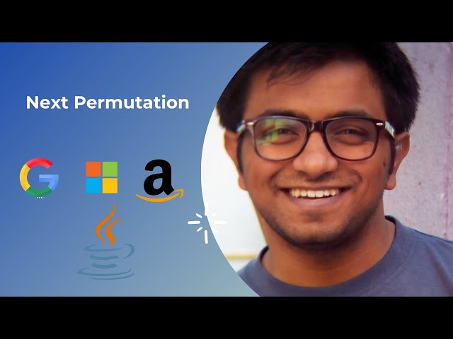 Next Permutation | Java | Nitin Pamnani