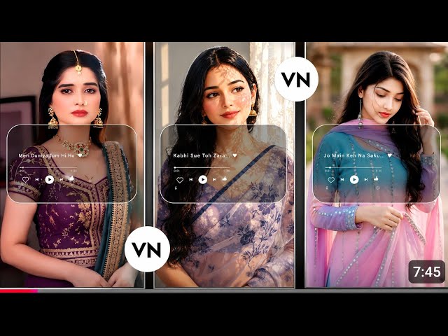 🔥 New Viral Status Editing in VN App | Trending Video Editing Tutorial | VN App