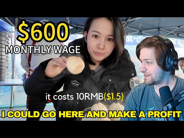 American Streamer Can't Believe How Cheap It Is to Live in China