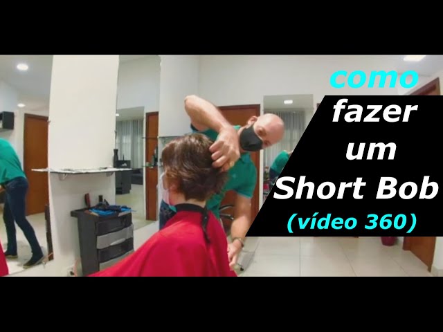Transformação: corte médio em corte curto  ---- vídeo em 360 @NEISILVACHANNEL