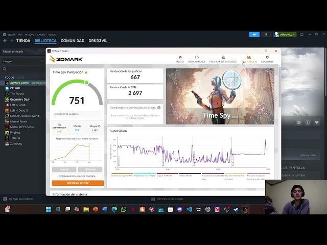 Test de GPU (3DMark)