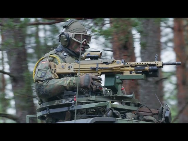 Germany’s Tank Brigade participates in its First Exercise in Lithuania