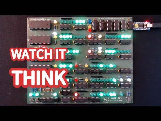 Blinkenlights Are Back: A Computer You Can Watch Think