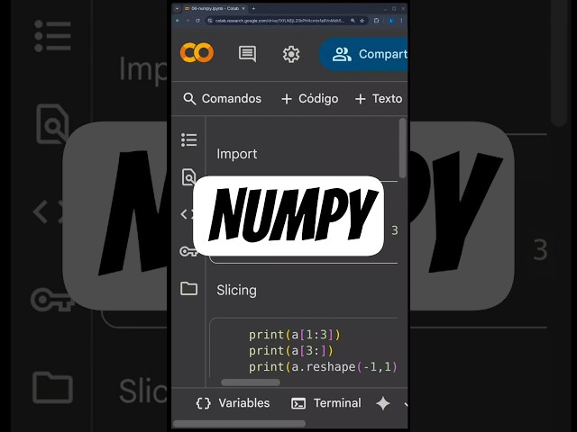 06 - NumPy - Aprende Machine Learning en segundos
