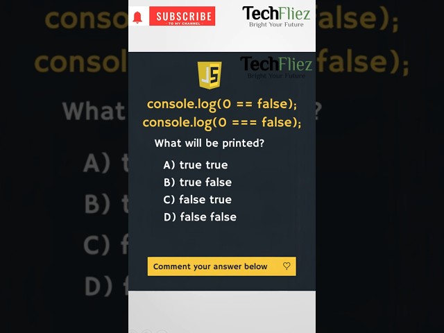 JavaScript Tricky Comparison 🤯 | Guess the Output!