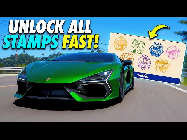 How to get GOLD Stamp FAST in Forza Horizon 6 - Discover Japan Series Progression Guide (FH6)