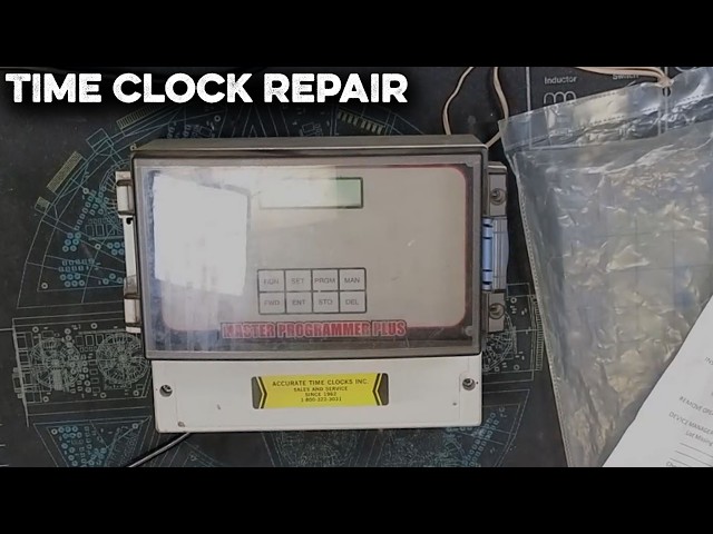 Fixing a Failed Transformer in an American Time Clock #296