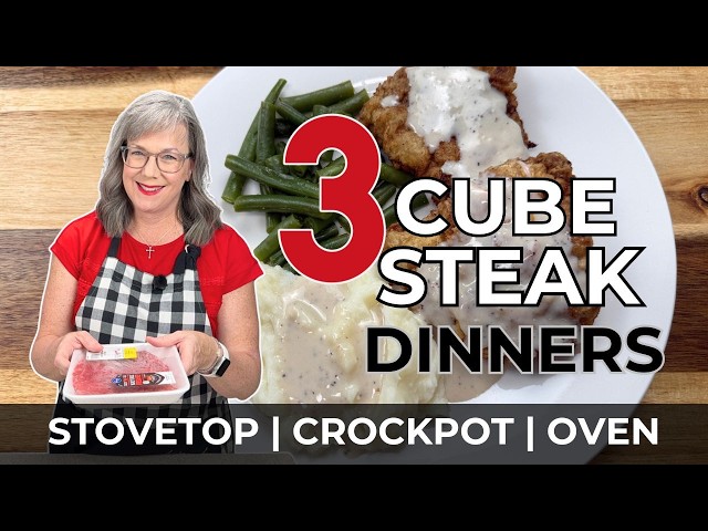 Dinner for Two | 3 Easy Ways to Cook Cheap Cube Steak