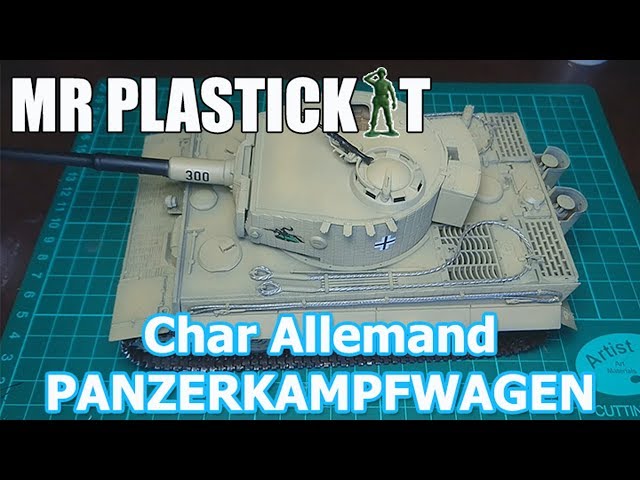 Tuto : Comment peindre une maquette - char allemand PANZERKAMPFWAGEN VI