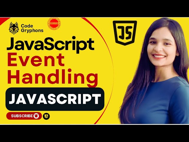 JavaScript Events and Event Handling (Hindi) | JavaScript Tutorial for Beginners #javascript