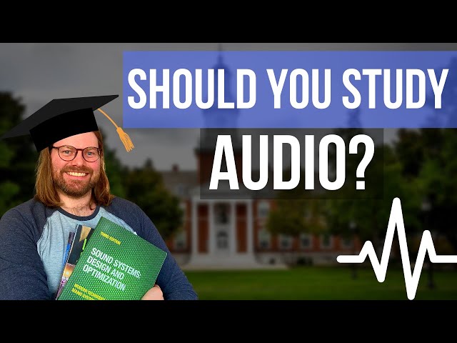 Should I Study Audio Engineering To Become A Live Sound Engineer