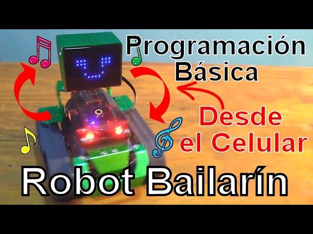 Cómo programar el robot del Kit de Robótica Robobloq Qoopers con el celular.