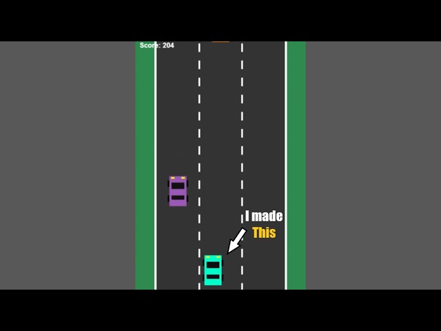 ChatGPT + Gemini Built My Entire 2D Highway Car Game!