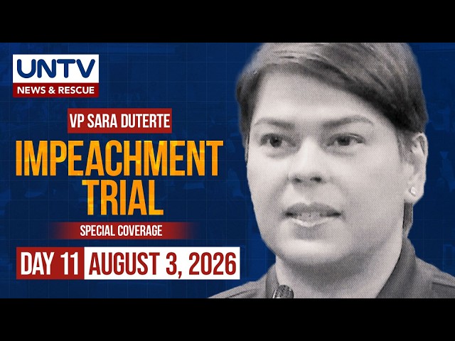 LIVE: Senate Plenary Session | August 3, 2026