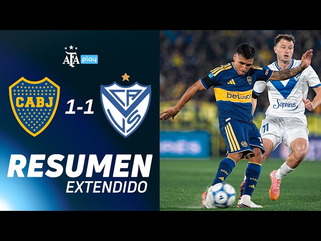 Boca Juniors 1 vs. 1 Velez Sarsfield | #ClausuraTournament2026 | Extended Highlights | Matchday 4
