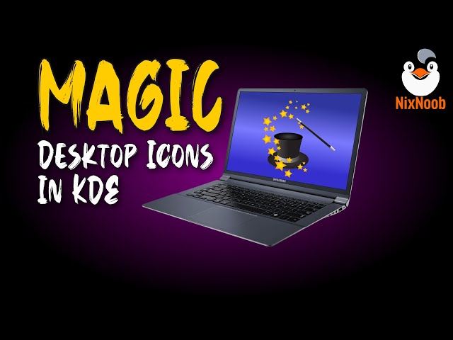 Create Magic Desktop Apps/Icons in KDE