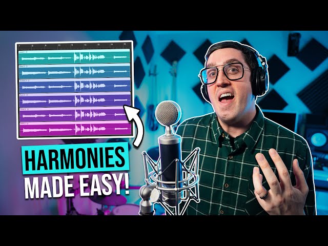 The Easiest Way To Create AMAZING VOCAL HARMONIES (Step-by-Step)