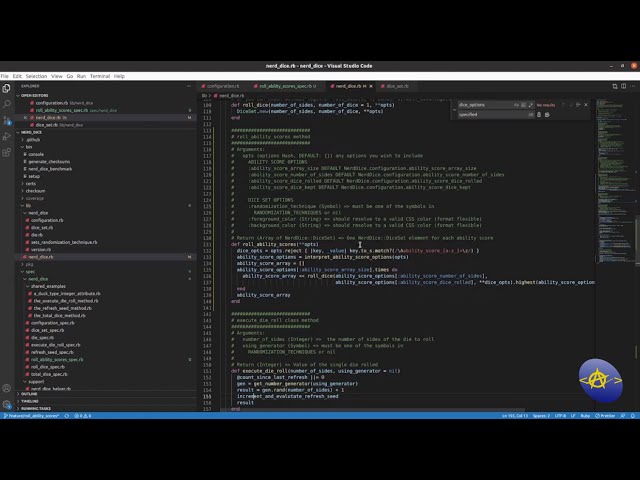 Codecast: Create a RubyGem 54: Write roll_ability_scores Spec and Method