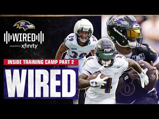 Zay Flowers Mic'd Up, Inside Training Camp with Lamar Jackson, Ravens Part 2 | Ravens Wired