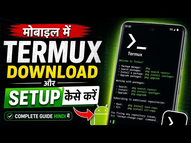 How to Download & Setup Termux on Android (2026) | Complete Hindi Guide | Install Git, Python & P...
