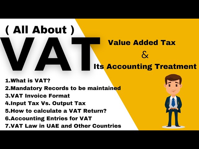 All About VAT & Its Accounting Treatment | Value Added Tax | Accountant Training Series 27 | By MAS