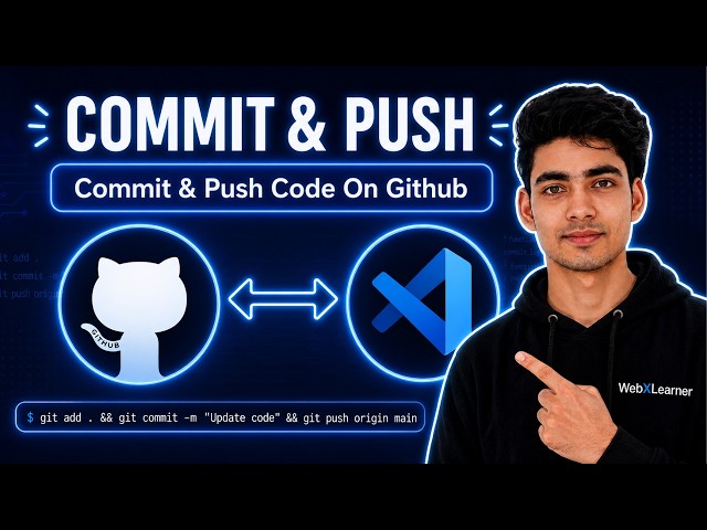 How to Commit and Push to Github from VSCode (2026 Update) | Upload folders in Github