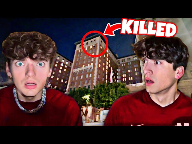 Staying At The Most Haunted Hotel! (Ghost FOLLOWED Us)