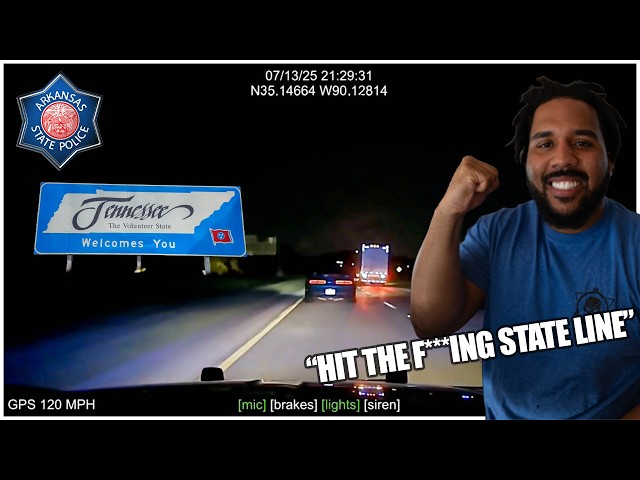 PERFECT CHASE | Arkansas State Police F***S w/ WRONG Challenger Scatpack 392 & left at STATE LINE!