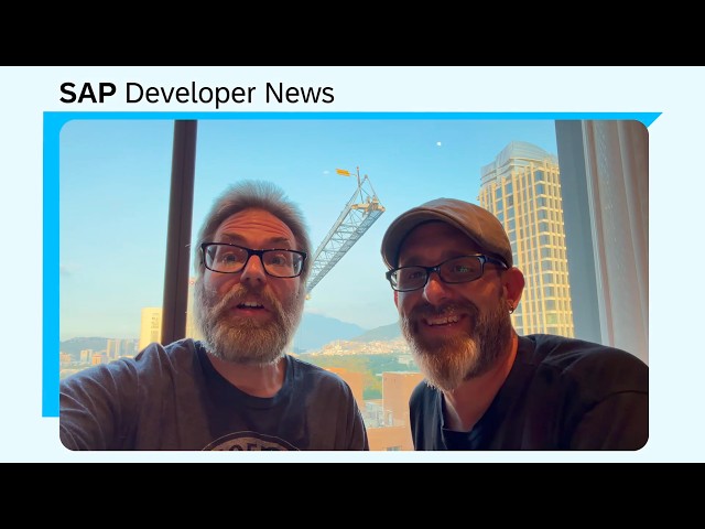 Mexico CodeJams, Building Agents with CAP, Sapphire BDC, Dev Challenge | SAP Developer News