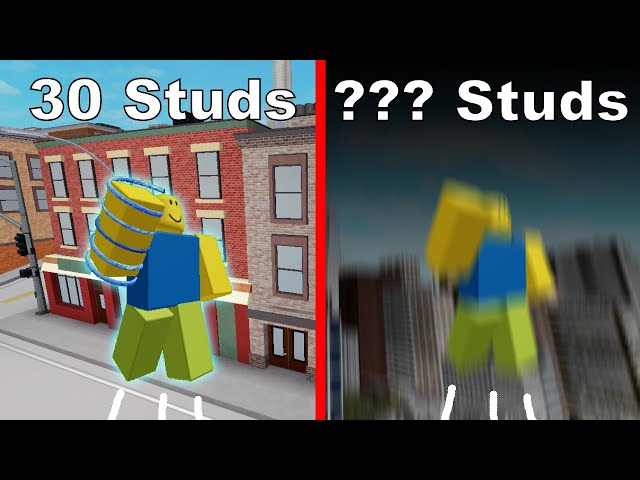 Roblox Jump Height Comparison⬆️