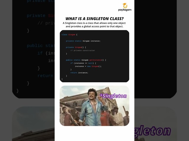 Singleton Class Explained in Java | Why Only One Object Is Allowed? | OOP Concepts