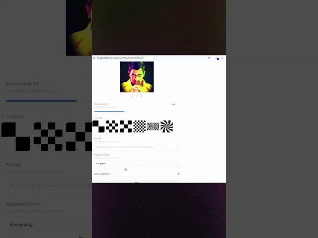 Tutorial - Make Illusion Diffusion Photo In One Click #ai #illusion #newaitool #aiphotoshop
