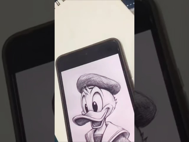 Donald Duck drawing| Mickey Mouse |#shorts #viral #drawing #sketch #tutorial