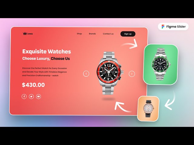 Figma Tutorial: Animated Image Carousel Slider