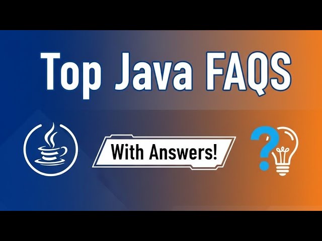 Top Java Interview Questions & Answers | Crack Your Java Interview in 2025