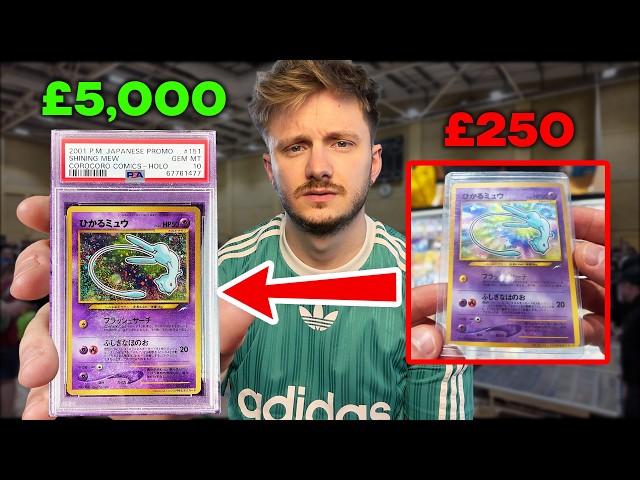 I Tried Grading Pokémon Cards From Cardshows for Profit