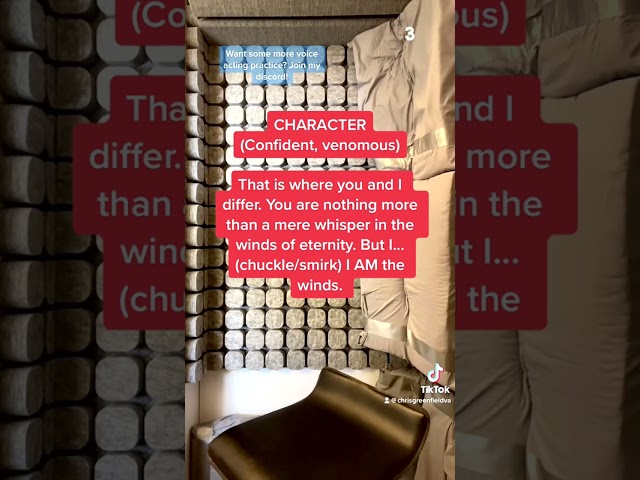 What kind of voice acting are you best at? #shorts